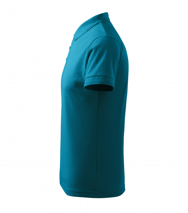 Tricou polo barbati maneca scurta alb , M [66]