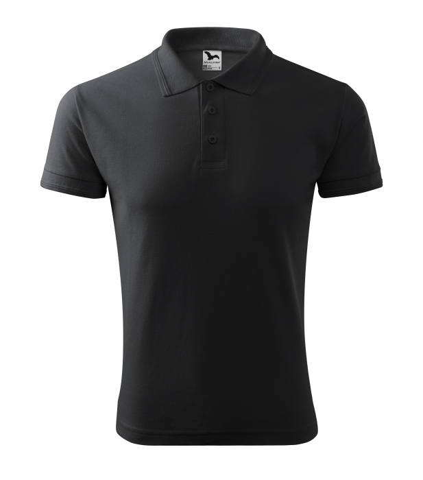 Tricou polo barbati maneca scurta alb , M [19]