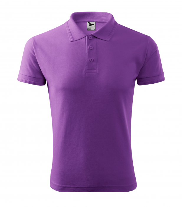 Tricou polo barbati maneca scurta alb , M [52]