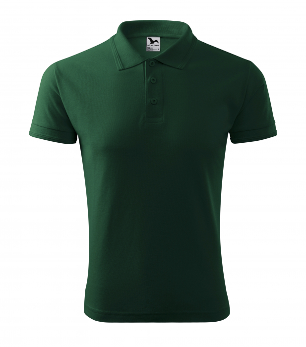 Tricou polo barbati maneca scurta alb , M [88]