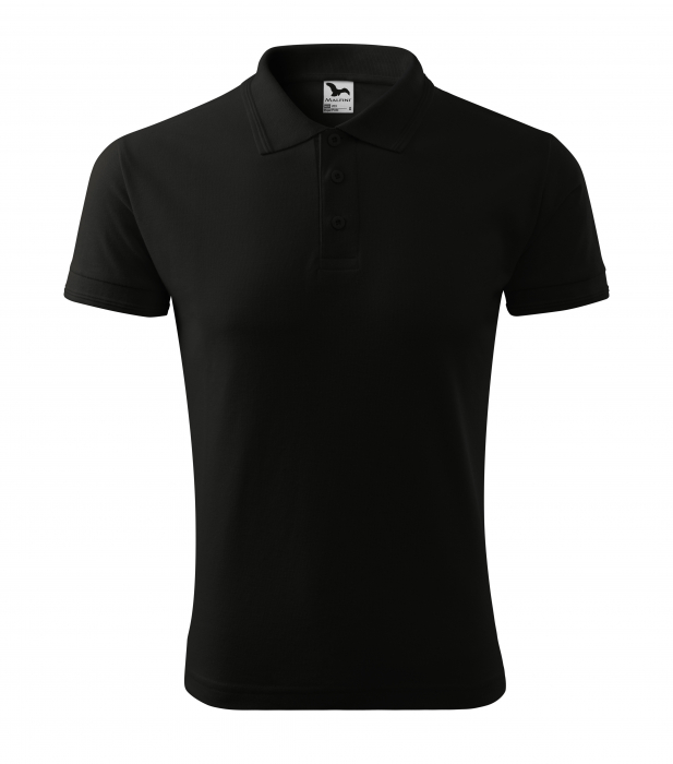 Tricou polo barbati maneca scurta alb , M [4]