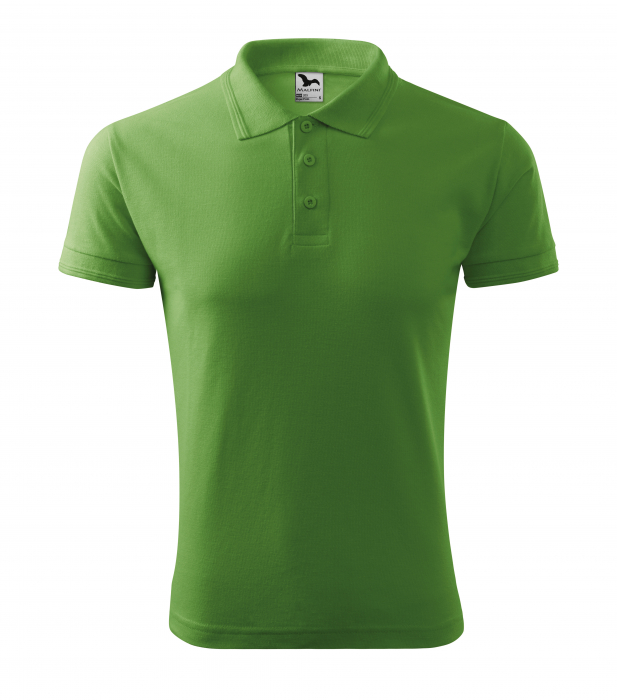 Tricou polo barbati maneca scurta alb , M [76]