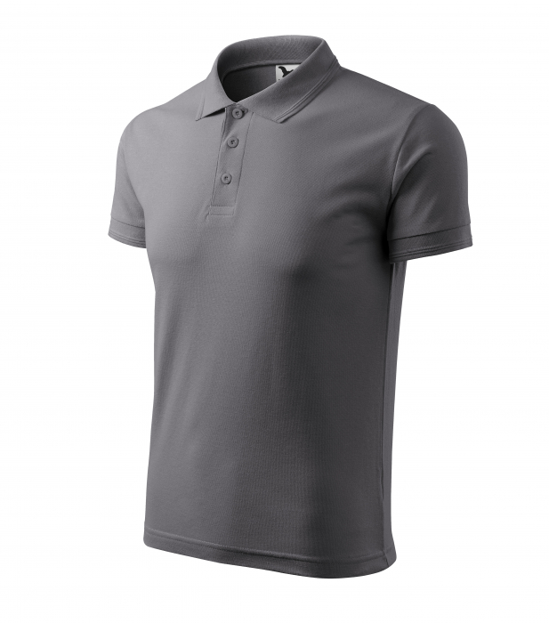 Tricou polo barbati maneca scurta alb , M [30]