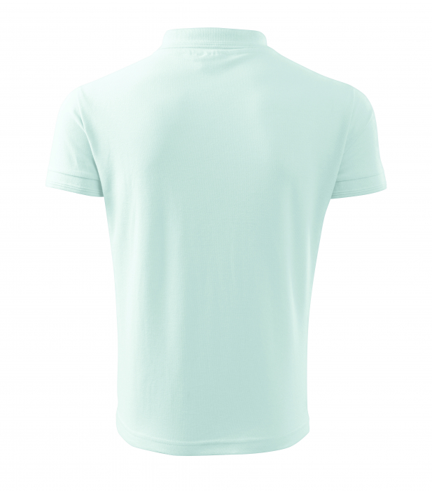Tricou polo barbati maneca scurta alb , M [74]