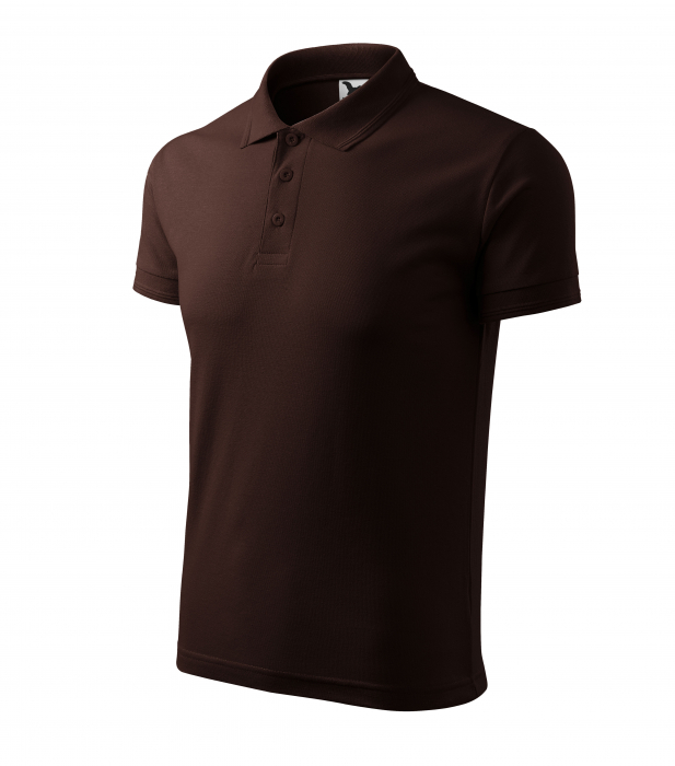Tricou polo barbati maneca scurta alb , M [42]