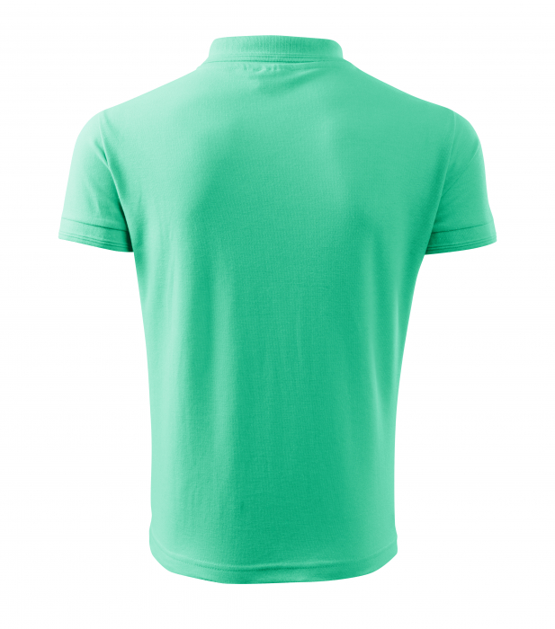 Tricou polo barbati maneca scurta alb , M [71]