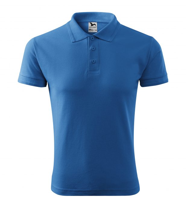 Tricou polo barbati maneca scurta alb , M [58]