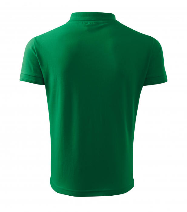 Tricou polo barbati maneca scurta alb , M [80]
