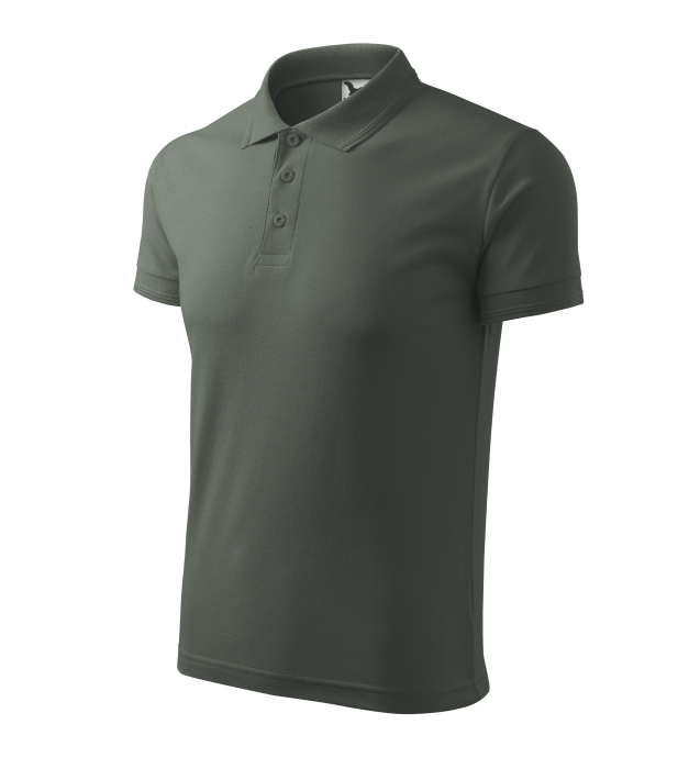 Tricou polo barbati maneca scurta alb , M [27]