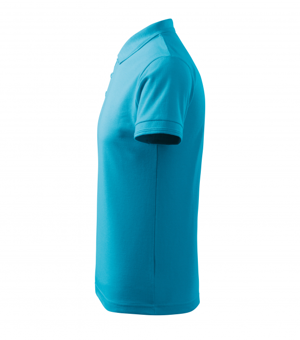 Tricou polo barbati maneca scurta alb , M [69]