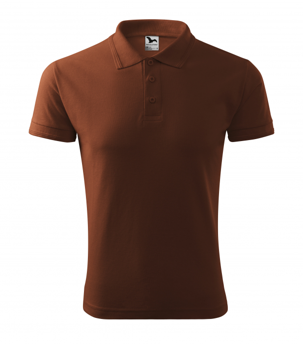 Tricou polo barbati maneca scurta alb , M [37]