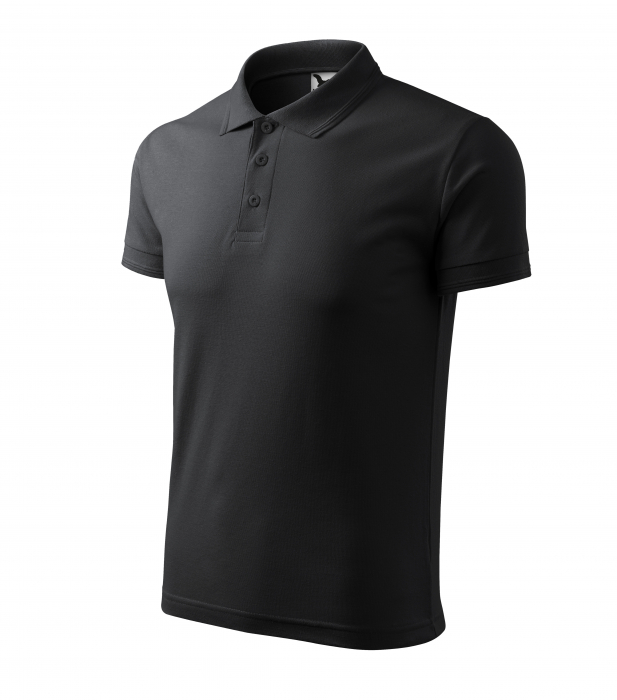 Tricou polo barbati maneca scurta alb , M [21]