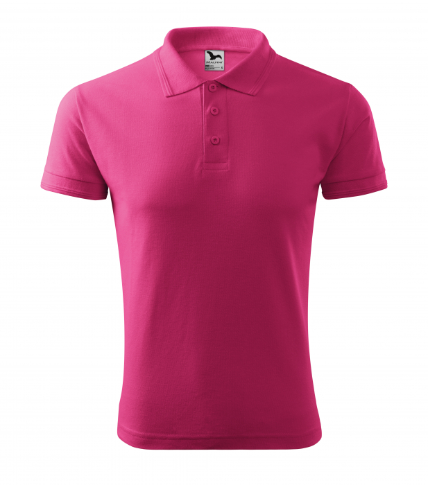 Tricou polo barbati maneca scurta alb , M [49]