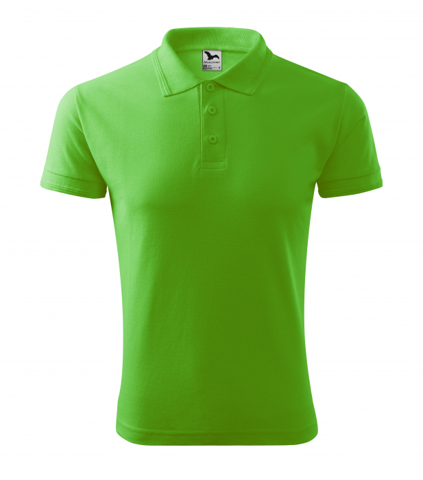 Tricou polo barbati maneca scurta alb , M [82]