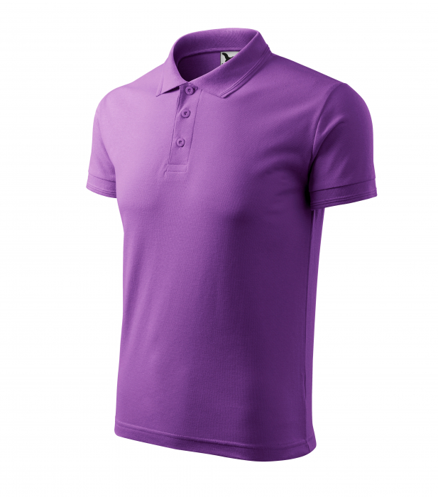 Tricou polo barbati maneca scurta alb , M [54]