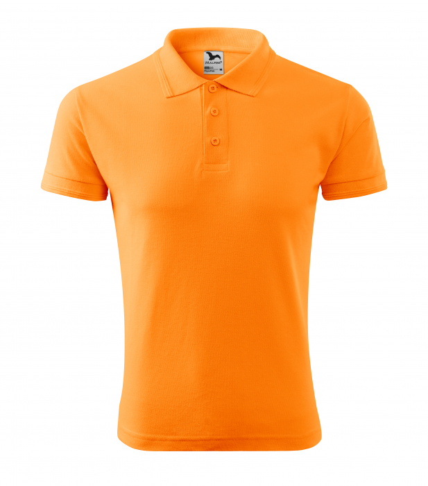 Tricou polo barbati maneca scurta alb , M [46]