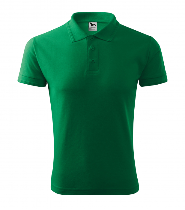 Tricou polo barbati maneca scurta alb , M [79]