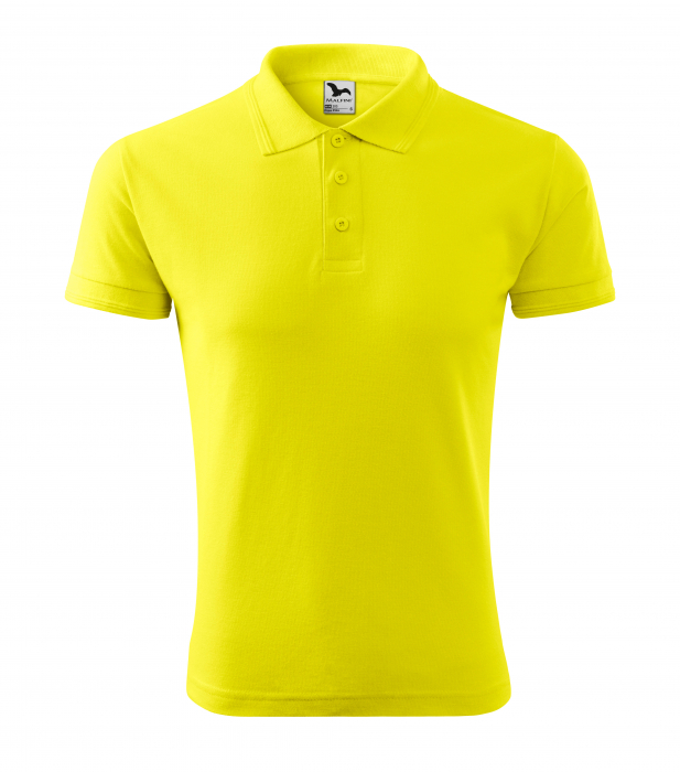 Tricou polo barbati maneca scurta alb , M [100]