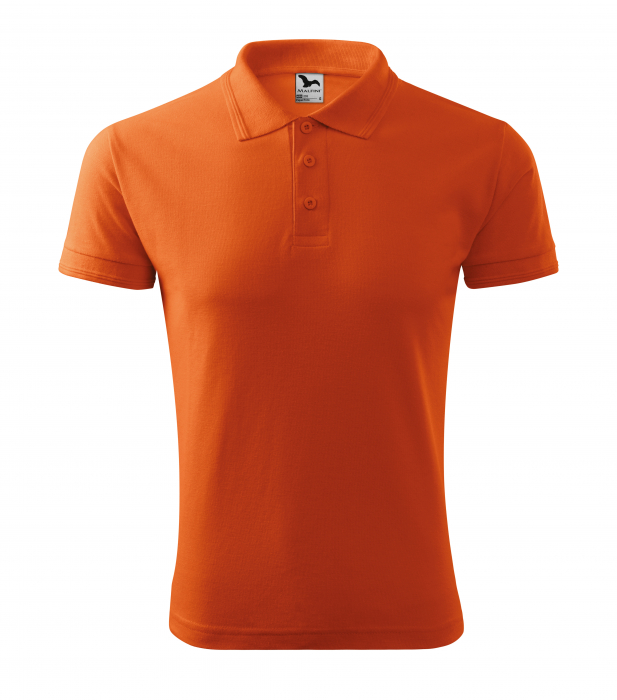 Tricou polo barbati maneca scurta alb , M [43]