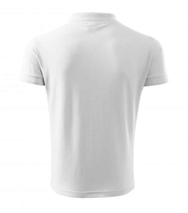 Tricou polo barbati maneca scurta alb , M [2]