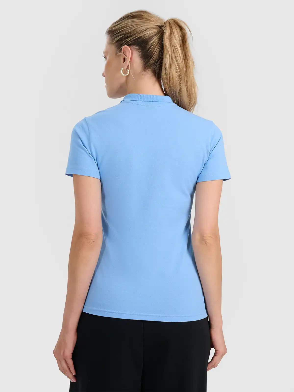 4F Women's Polo Shirt, blue, XS [6]