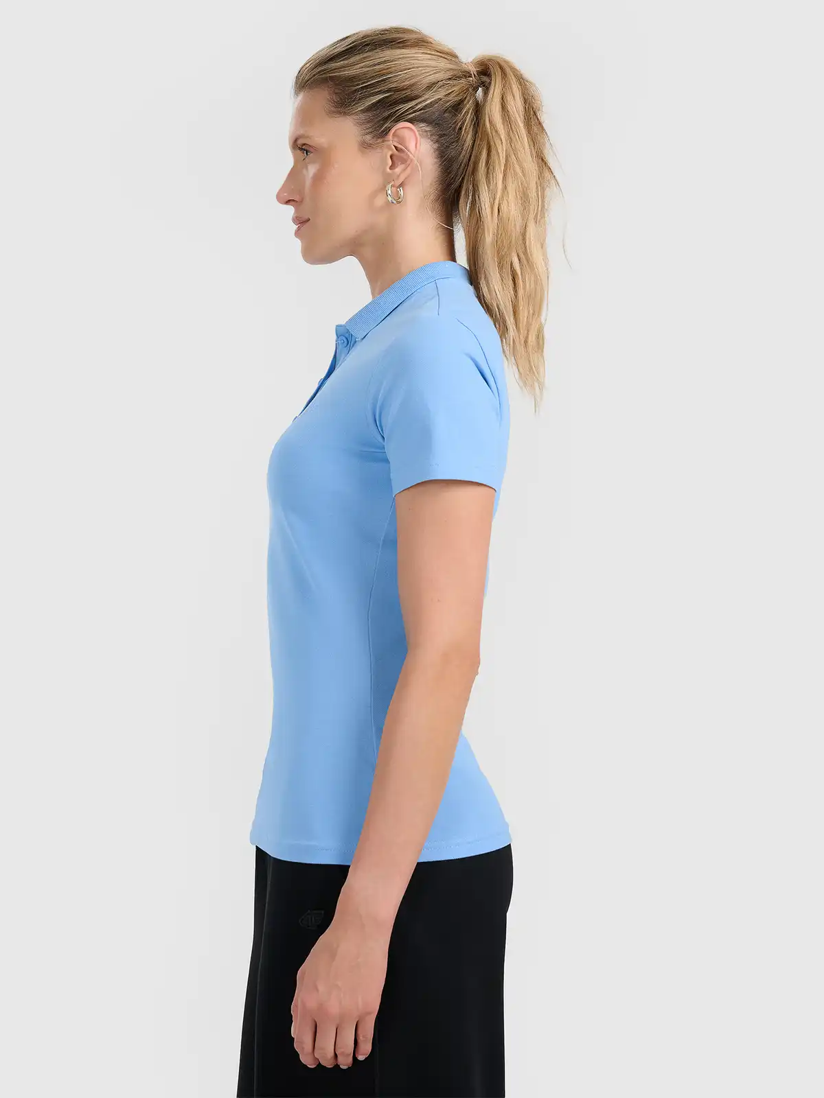 4F Women's Polo Shirt, blue, XS [3]
