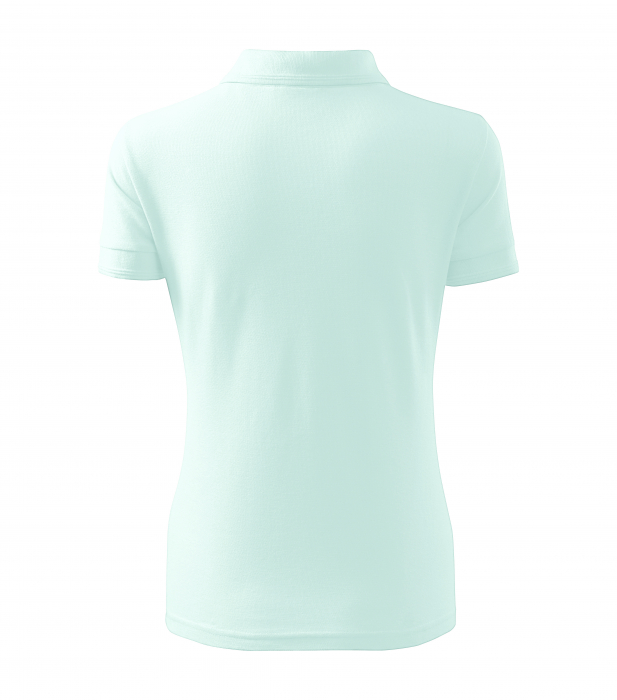 Tricou polo dama maneca scurta Alb , XS [65]