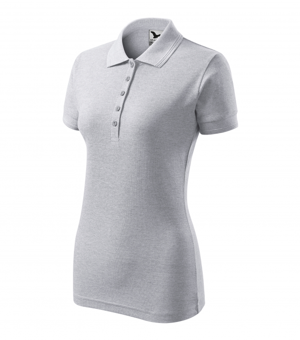 Tricou polo dama maneca scurta Alb , XS [30]