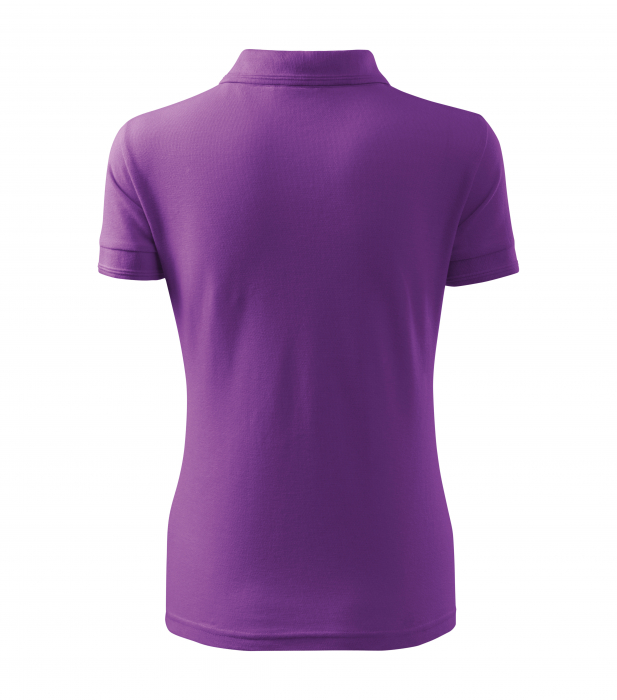 Tricou polo dama maneca scurta Alb , XS [44]