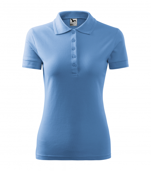 Tricou polo dama maneca scurta Alb , XS [46]