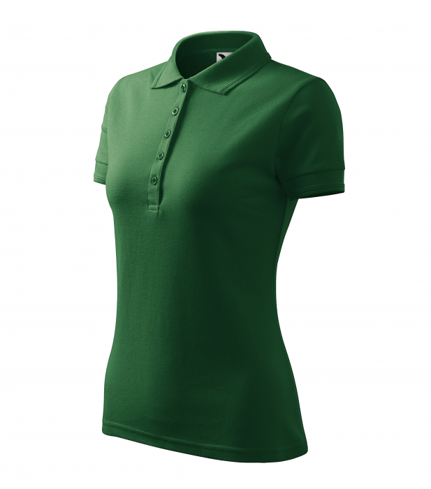 Tricou polo dama maneca scurta Alb , XS [78]