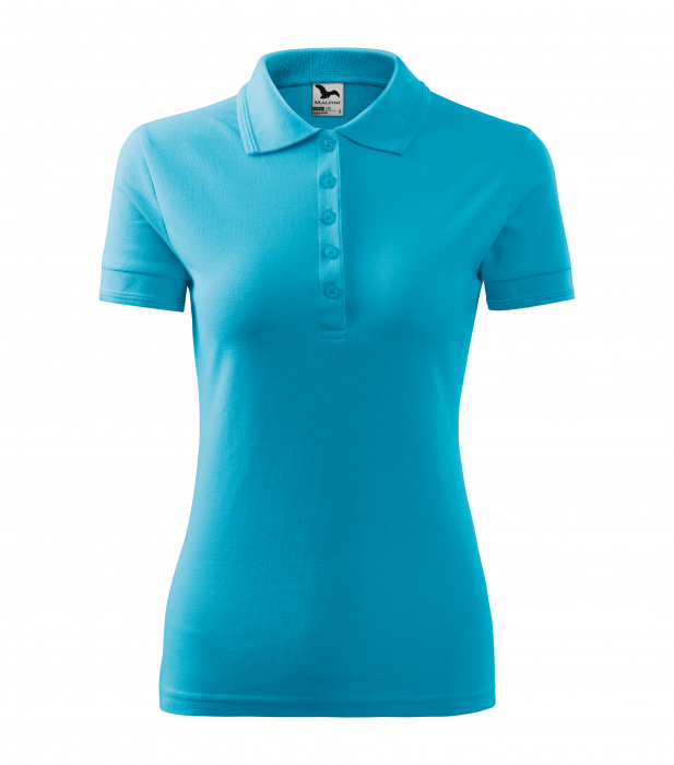 Tricou polo dama maneca scurta Alb , XS [58]