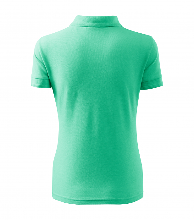 Tricou polo dama maneca scurta Alb , XS [62]