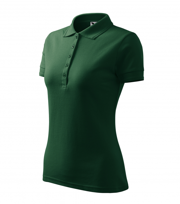 Tricou polo dama maneca scurta Alb , XS [81]