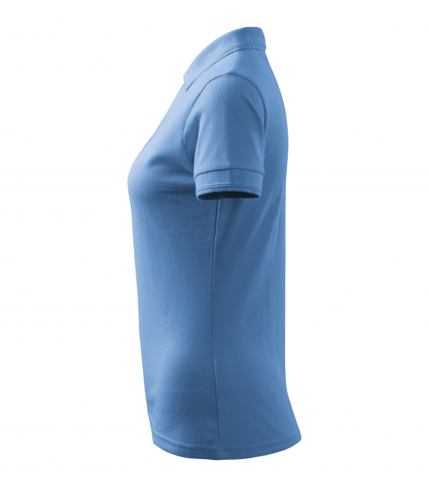 Tricou polo dama maneca scurta Alb , XS [48]