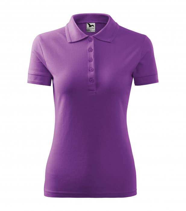 Tricou polo dama maneca scurta Alb , XS [43]
