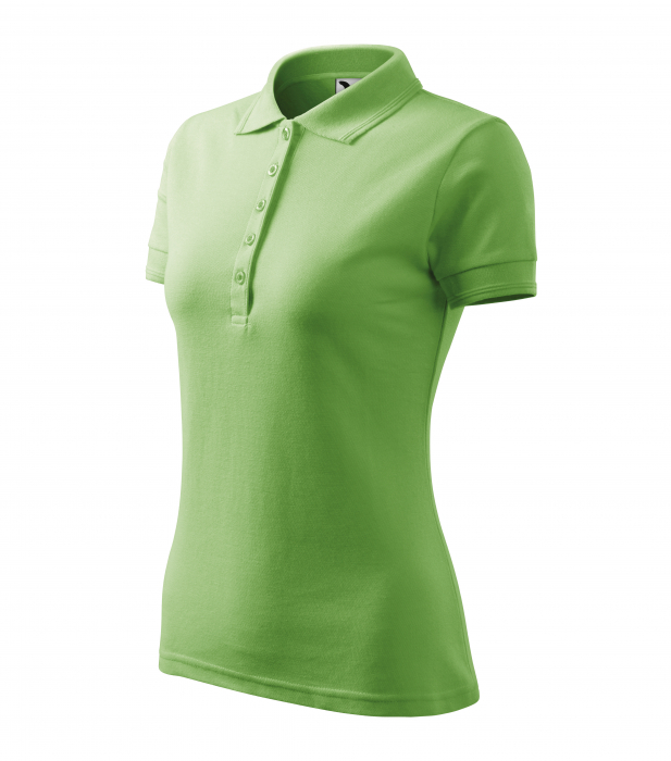 Tricou polo dama maneca scurta Alb , XS [69]