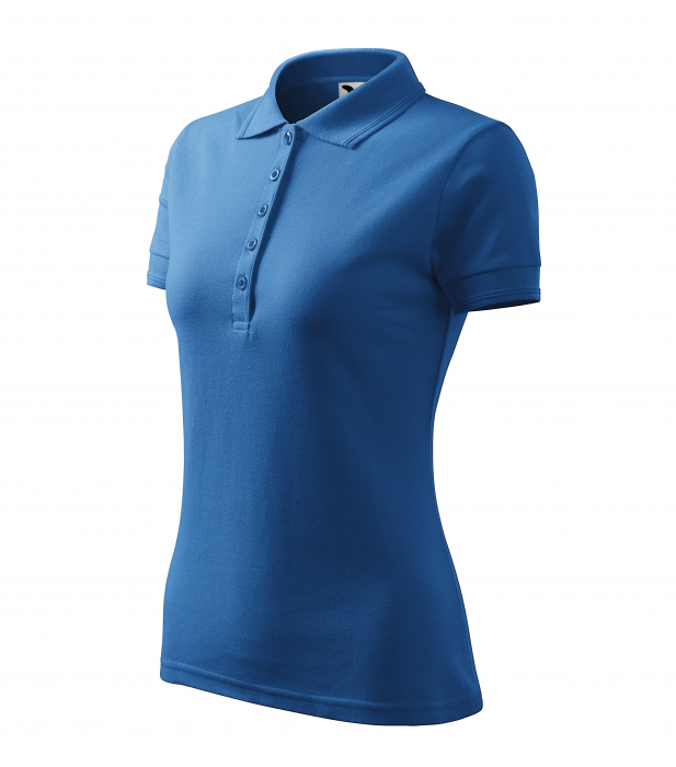 Tricou polo dama maneca scurta Alb , XS [51]