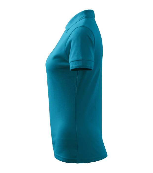Tricou polo dama maneca scurta Alb , XS [57]