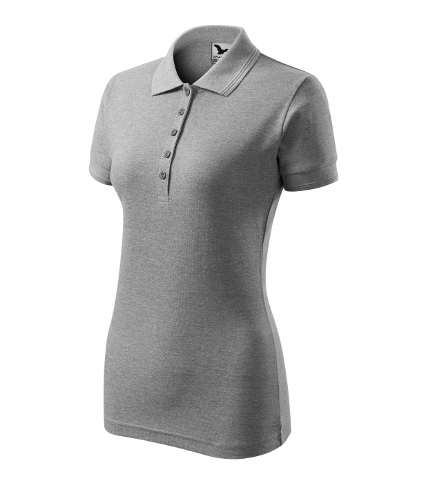 Tricou polo dama maneca scurta Alb , XS [18]