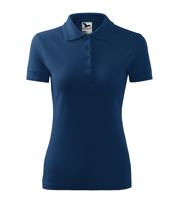 Tricou polo dama maneca scurta Alb , XS [52]