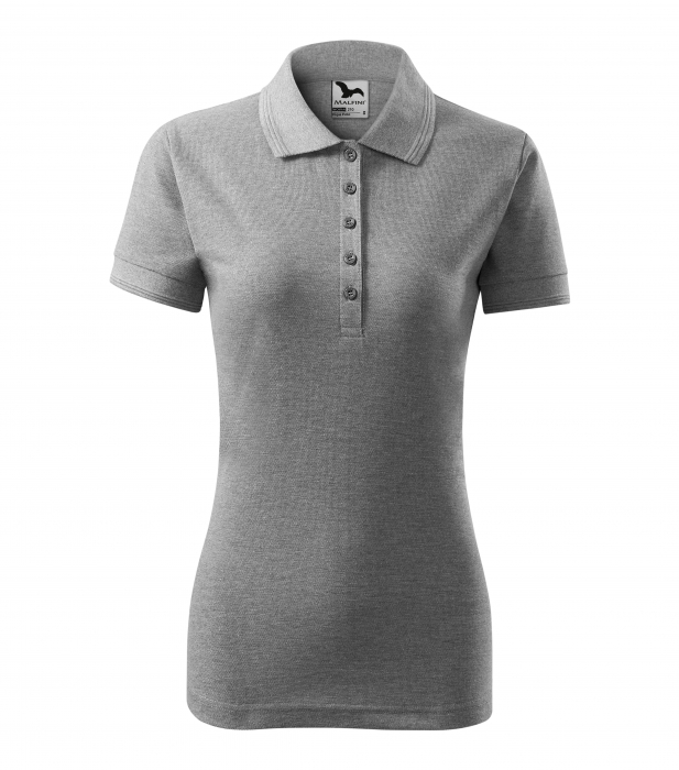 Tricou polo dama maneca scurta Alb , XS [16]