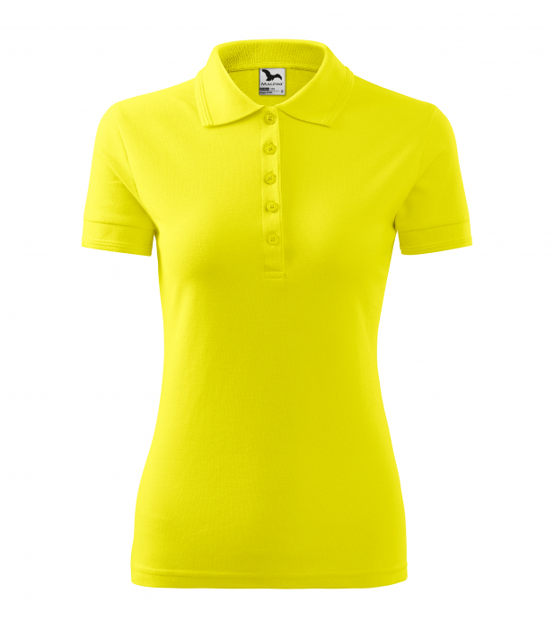 Tricou polo dama maneca scurta Alb , XS [91]