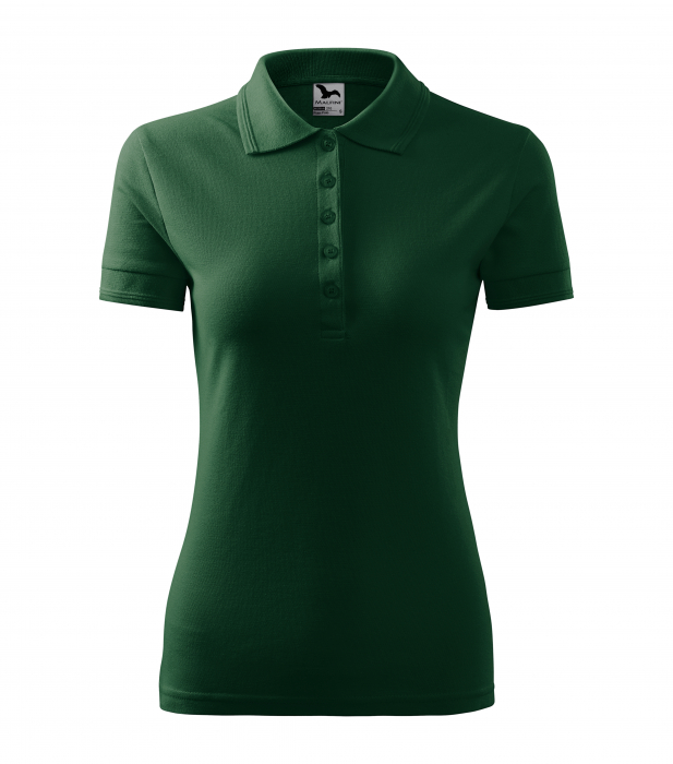 Tricou polo dama maneca scurta Alb , XS [79]