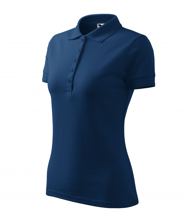 Tricou polo dama maneca scurta Alb , XS [54]
