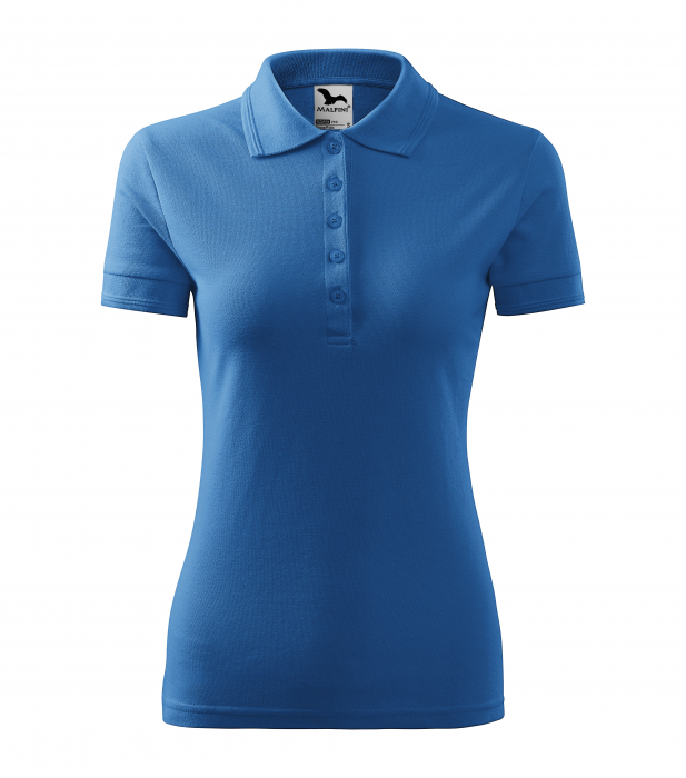 Tricou polo dama maneca scurta Alb , XS [49]