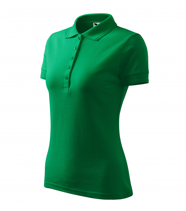 Tricou polo dama maneca scurta Alb , XS [72]