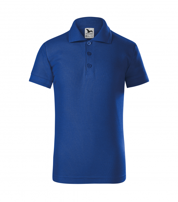 Tricou polo copii maneca scurta alb , 146 cm/10 ani [10]