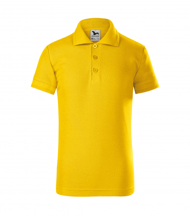 Tricou polo copii maneca scurta alb , 146 cm/10 ani [33]