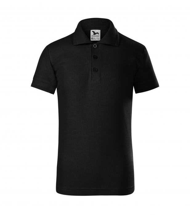 Tricou polo copii maneca scurta alb , 146 cm/10 ani [4]